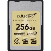Exascend 256GB Essential Pro Max CFexpress 4.0 Type A Hafıza kartı / 1800 MB/S Okuma Yazma VPG800