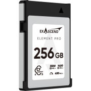 Exascend 256GB Element Pro CFexpress 4.0 Type B Hafıza Kartı 3500 Mb/S Okuma  - 1400 Mb/s Yazma Hızı