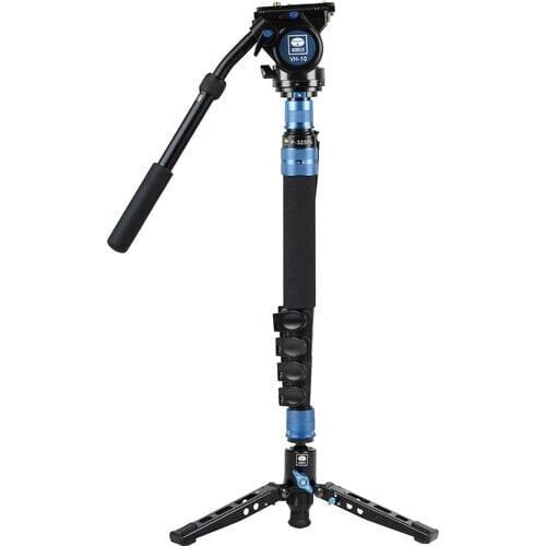 Sirui P-325FS+VH-10 Karbon Fiber Video Monopod Kiti