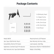 NEEWER MA016 Arca-Type Hızlı Bırakma VESA Monitör Montaj Adaptörü