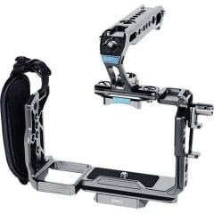 Sirui Sony FX3 & FX30 için Kamera Kafesi Kiti (Top Handle ile) - Gun Metal