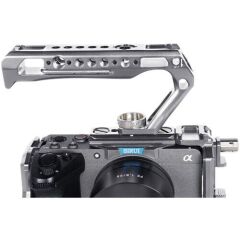 Sirui Sony FX3 & FX30 için Kamera Kafesi Kiti (Top Handle ile) - Gun Metal