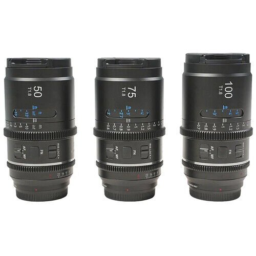 Sirui Sirui Astra AF T1.8 1.33x Anamorfik Sony E 3'lü Sinema Lens Kiti Görsel 3