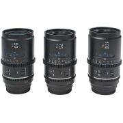 Sirui Astra Series AF T1.8 1.33x Full Frame Blue Flares Anamorphic Nikon Z Mount 3'lü Lens Kit