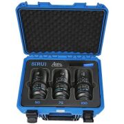Sirui Astra Series AF T1.8 1.33x Full Frame Blue Flares Anamorphic Nikon Z Mount 3'lü Lens Kit