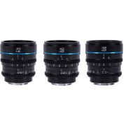 Sirui Night Walker T1.2 S35 Sony E Mount Cine Prime 3'lü Lens Kit