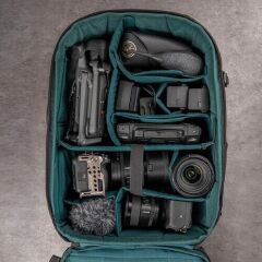 PGYTECH OneMo 2 Backpack (Space Black, 25 L) – Profesyonel Kamera & Drone Sırt Çantası