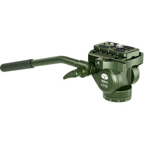 Sirui Sirui CVM-145P+CT5X Kobalt Yeşil 3 Kademeli Karbon Fiber Monopod Kit Görsel 5