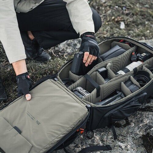 Pgytech Pgytech OnePro Focux 25L Profesyonel Fotoğraf Ekipman Sırt Çantası 16 İnç Laptop Uyumlu Görsel 5