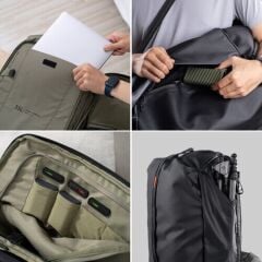 PGYTECH OneMo Travel Backpack 35L (Twilight Black) + Camera Insert L