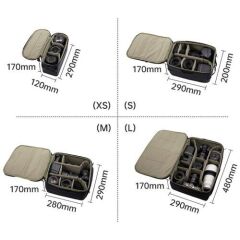 PGYTECH OneMo Travel Backpack 35L (Twilight Black) + Camera Insert L