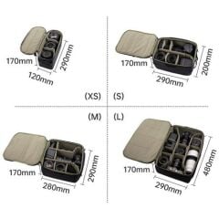 PGYTECH OneMo Travel Backpack 35L (Twilight Black) + Camera Insert L