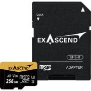 Exascend Catalyst microSD V60, A1 256GB, w/ adapter - 280MB/S Read -180MB/S Write