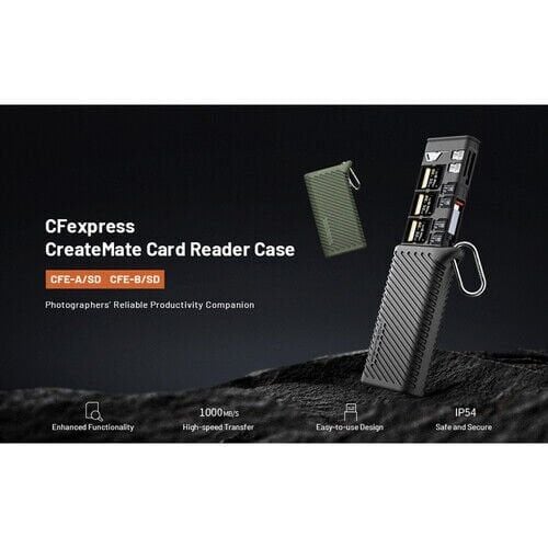 Pgytech Pgytech CreateMate CFexpress Type A/SD Kart Okuyucu ve Depolama Kutusu Görsel 3