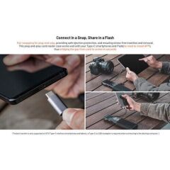 PGYTECH CFexpress CreateMate Card Reader Type A/SD(Classic Black)