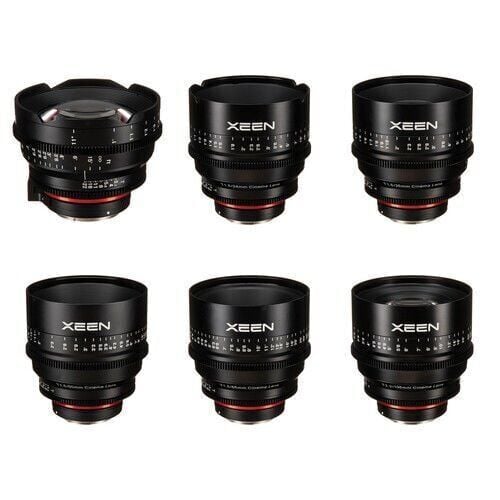 XEEN CLASSIC 14,20,24,35,50,85mm T1.5 Cine 6'lı Set  (Canon EF)