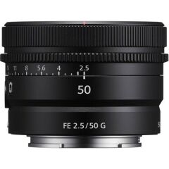Sony FE 50mm f/2.5 G OSS Lens (SEL50F25G)