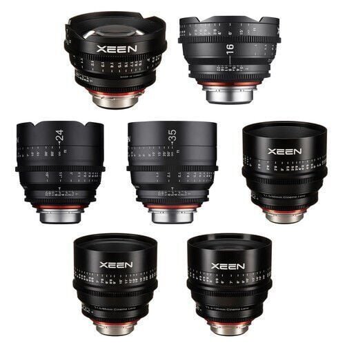 XEEN CLASSIC 14,16,24,35,50,85,135mm T1.5 Cine 7'li Set (Canon EF)