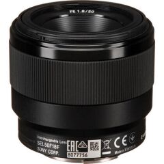 Sony FE 50mm f/1.8 Lens (SEL50F18F)