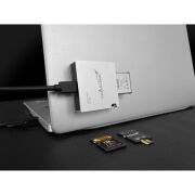 Exascend CFexpress Type B/SD Express/SD/microSD card reader (4in1)