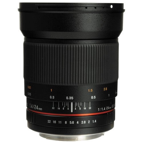 Samyang 24mm F1.4 ED AD UMC Full Frame Canon EF Mount Lens