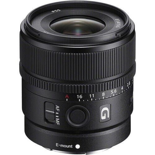 Sony E 15mm f/1.4 G Lens (SEL15F14G)