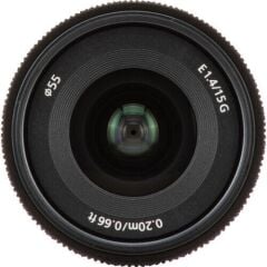 Sony E 15mm f/1.4 G Lens (SEL15F14G)
