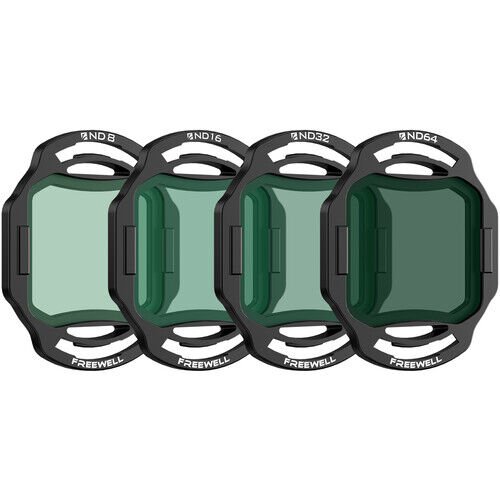 Freewell DJI O4 Air Unit Pro Filters Standard Day 4 Pack