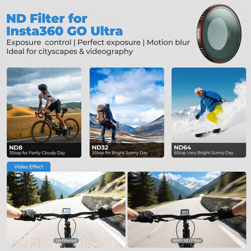 Freewell Freewell Insta360 GO Ultra Mega 10'lu Filtre Seti Görsel 2