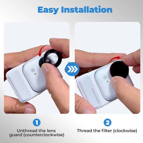 Freewell Freewell Insta360 GO Ultra ND/PL 4'lü Filtre Seti Görsel 3