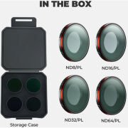 Freewell Insta360 GO Ultra ND/PL Filters 4Pack - Bright Day