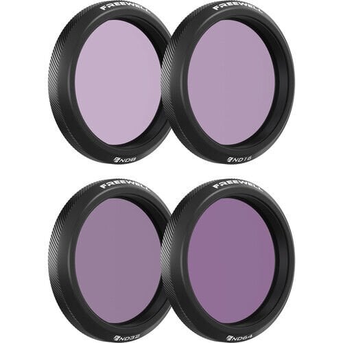 Freewell DJI Osmo Action 5 Pro ND Filters 4Pack