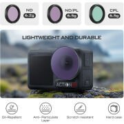 Freewell DJI Osmo Action 5 Pro Filters Mega 12Pack