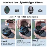 Freewell DJI Mavic 4 Pro Filters Mega 12 Pack