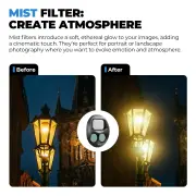 Freewell DJI Mavic 4 Pro Glow Mist 1/4 Filter