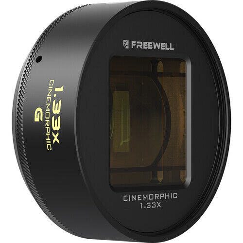 Freewell 1.33x Anamorphic Lens for Freewell Smartphone with 17mm Mount (Gold Flare)