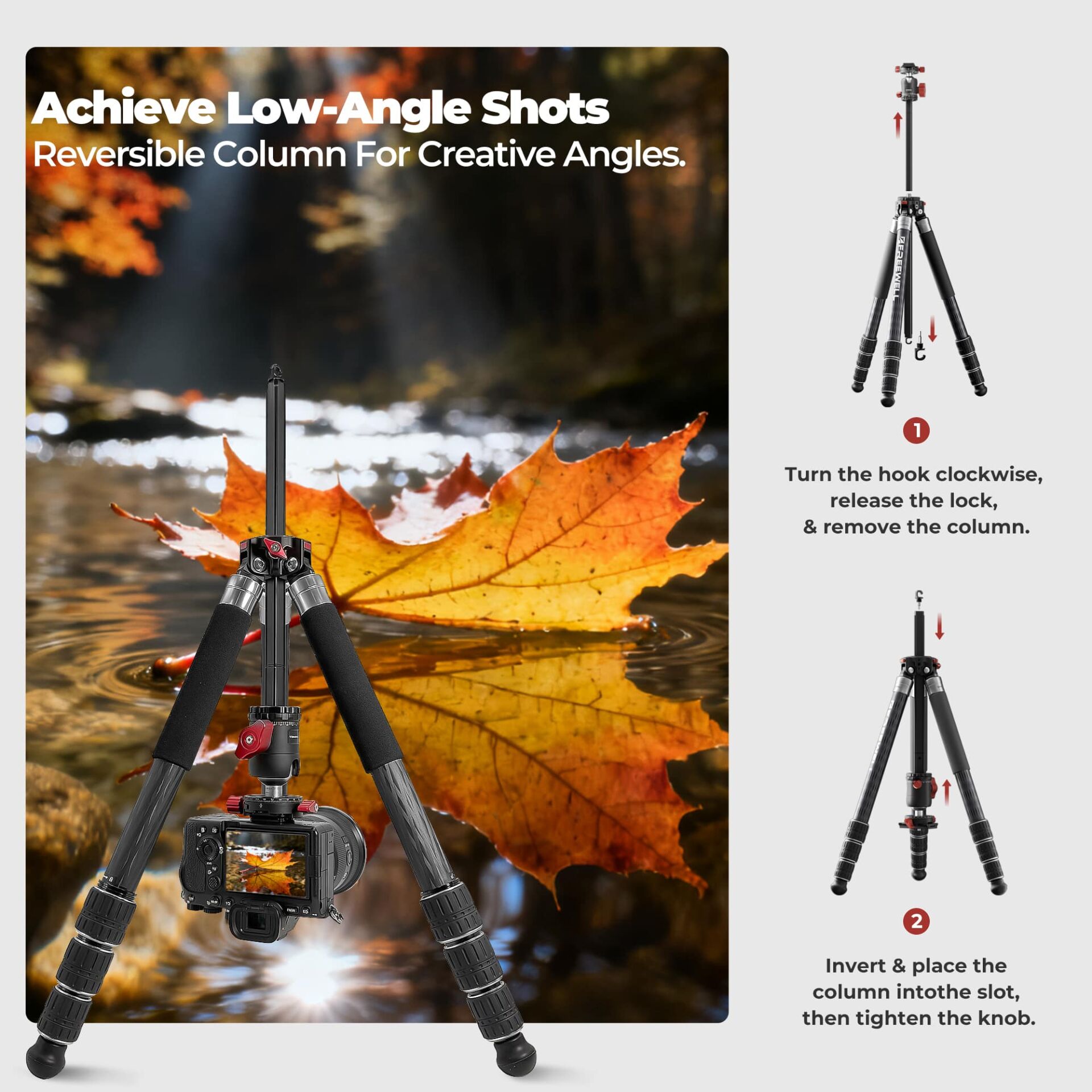 Freewell Freewell The Real Multi 5'i 1 Arada Tripod Görsel 4