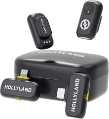 Hollyland LARK A1 Combo 2 Kişilik Kablosuz Mikrofon Sistemi