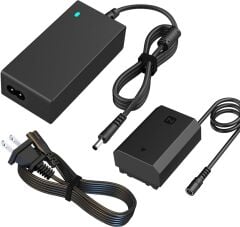 Sony ACPW20 AC Adaptör ve DC Kuplör Kiti (NP-FW50 Uyumlu)