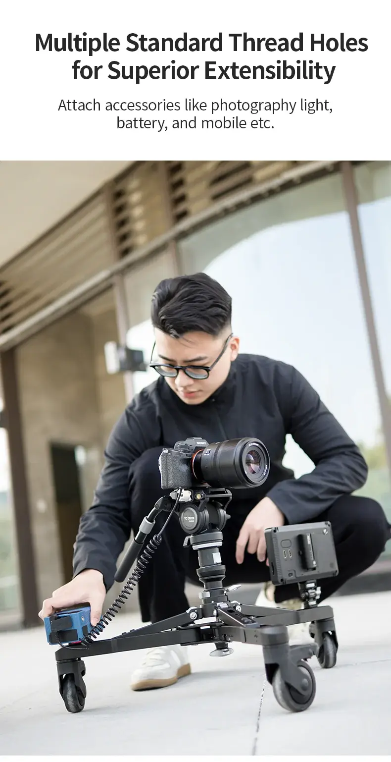 YC Onion YC Onion Pineta Pro Dolly Kamera Dolly Görsel 8