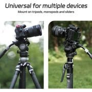 YC Onion Tako 52mm Bowl Head & FH60S Fluid Head Tripod Kit