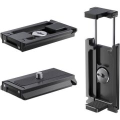 Freewell Arca-Type Compatible Quick Release Plate with Smartphone Holder