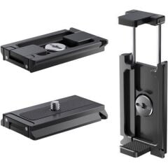 Freewell Arca-Type Compatible Quick Release Plate with Smartphone Holder