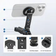 DS031 Profesyonel Manyetik Telefon Tripod Bağlantı Aparatı