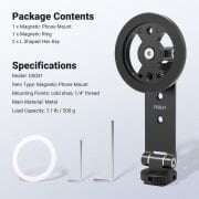 DS031 Profesyonel Manyetik Telefon Tripod Bağlantı Aparatı