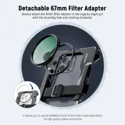Neewer PA017 Telefon Kafesi & 67mm Filtre adaptörlü