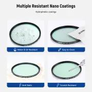 Neewer 82mm 1/2 Black Diffusion Sinematik Efekt Filtresi