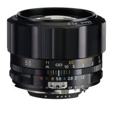 Voigtländer Nokton 55mm F1.2 SL-II S Nikon AI-S F Mount Lens