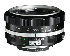 Voigtländer lens F2.8/28mm SL-II S AIS (S) COLOR-SKOPAR Nikon F