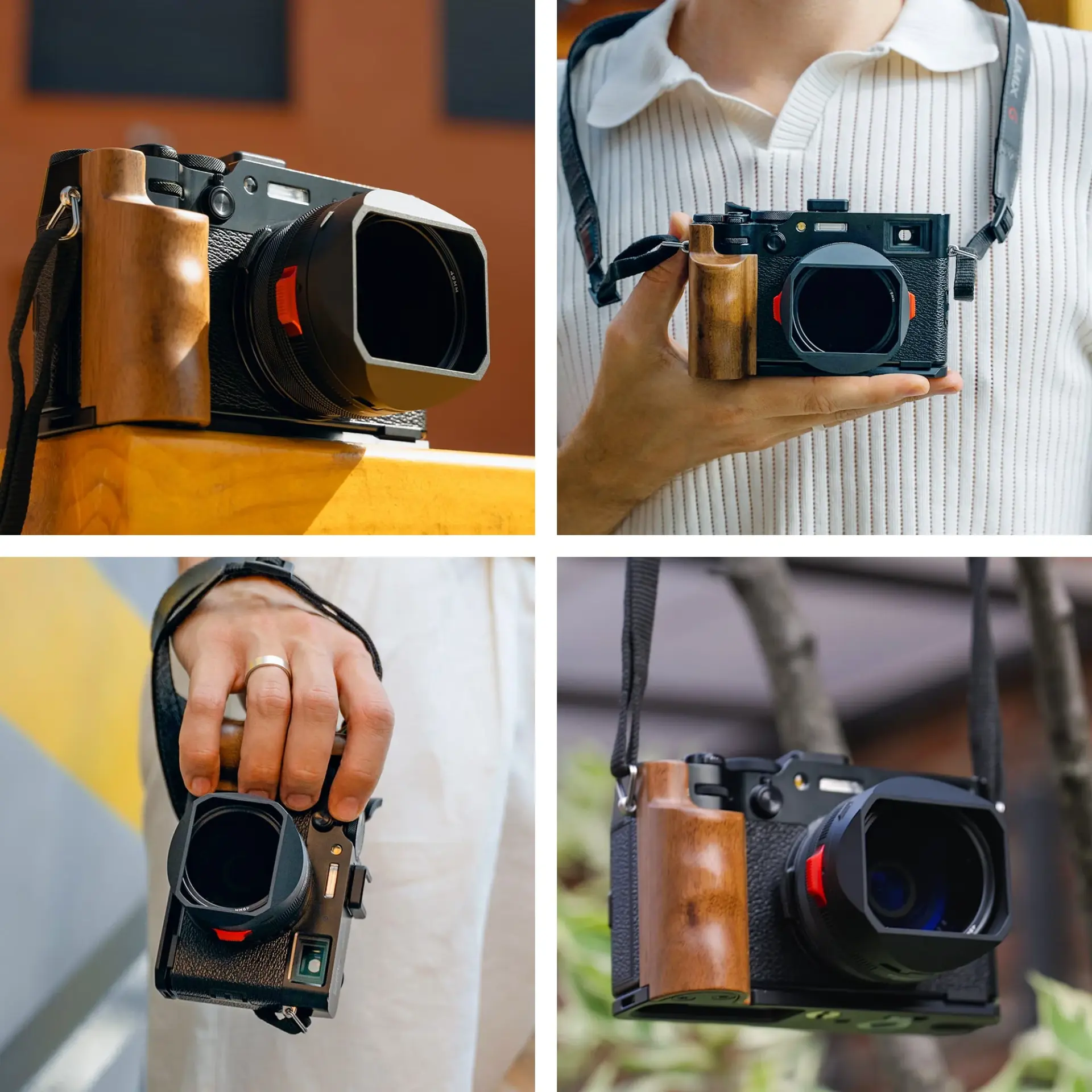 Freewell Freewell Fuji X100VI L Bracket Premium Grip Gri Kamera Braketi Görsel 5